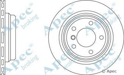 Тормозной диск APEC braking купить