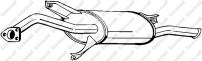 Глушитель выхлопных газов конечный BOSAL купить