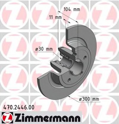 Тормозной диск ZIMMERMANN купить