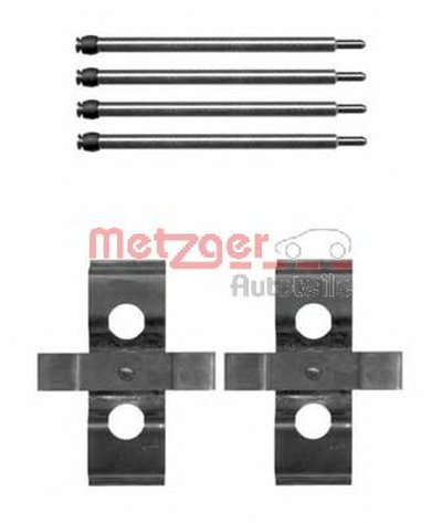 Комплектующие, колодки дискового тормоза METZGER Придбати