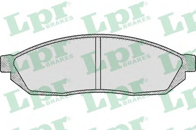 Комплект тормозных колодок, дисковый тормоз LPR купить