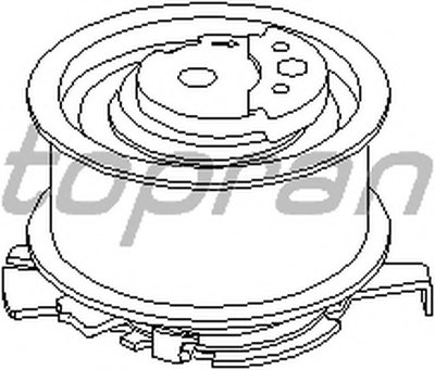 Натяжной ролик, ремень ГРМ PREMIUM BRAND TOPRAN купить