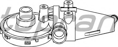 Клапан, отвода воздуха из картера TOPRAN купить