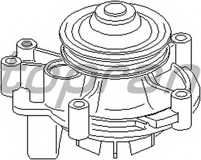 Водяной насос TOPRAN купить