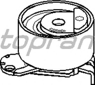 Натяжной ролик, ремень ГРМ TOPRAN купить