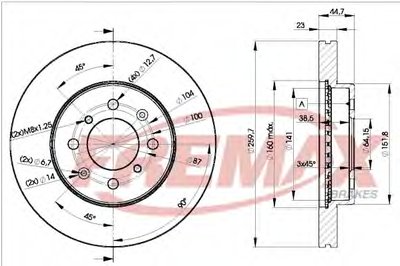 Тормозной диск Premium Carbon + FREMAX купить