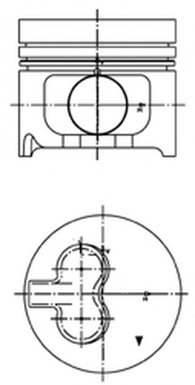 Поршень KOLBENSCHMIDT купить