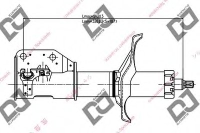 Амортизатор DJ PARTS купить