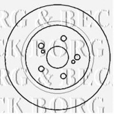 Тормозной диск BORG & BECK купить