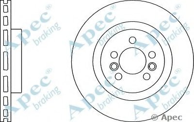 Тормозной диск APEC braking купить