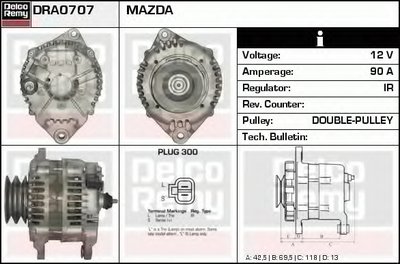 Генератор Remanufactured REMY (Light Duty) DELCO REMY купить