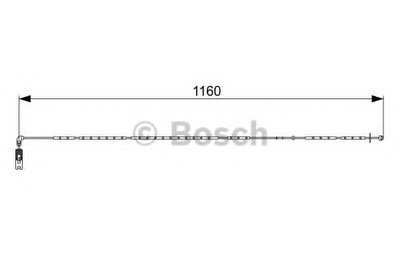 Сигнализатор, износ тормозных колодок BOSCH купить