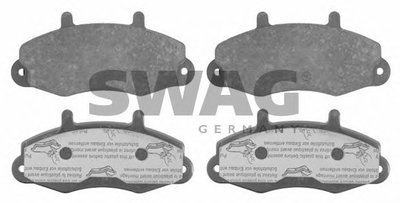 Комплект тормозных колодок, дисковый тормоз SWAG купить