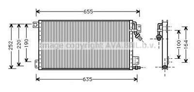 Конденсатор, кондиционер AVA QUALITY COOLING купить