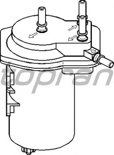 Топливный фильтр TOPRAN купить