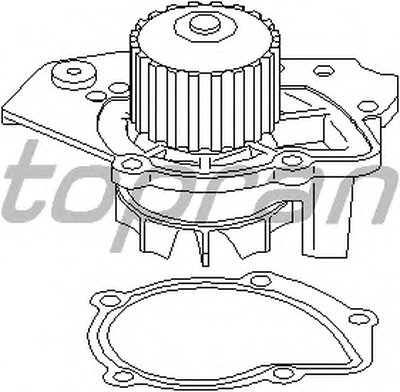 Водяной насос TOPRAN купить