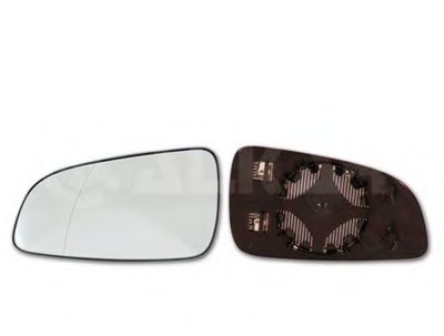Стекло зеркала (с подогревом) Opel Astra H 04-14 (R)