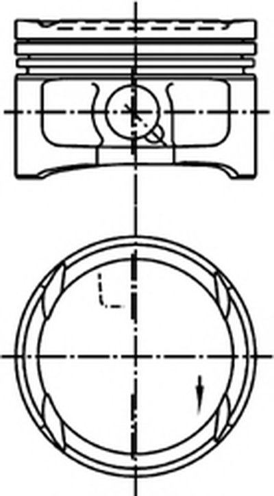 Поршень KOLBENSCHMIDT купить