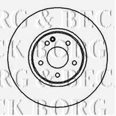 Тормозной диск BORG & BECK купить