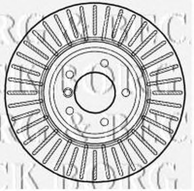 Тормозной диск BORG & BECK купить