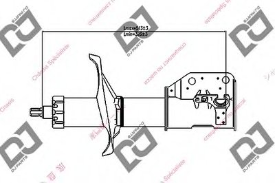 Амортизатор DJ PARTS купить