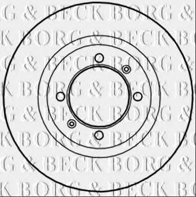 Тормозной диск BORG & BECK купить