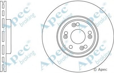 Тормозной диск APEC braking купить