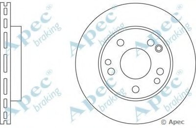 Тормозной диск APEC braking купить