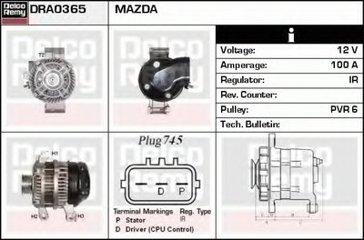 Генератор Remanufactured REMY (Light Duty) DELCO REMY купить