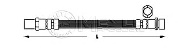 Шланг тормозной (задний) Ford Galaxy/Seat Alhambra/VW Sharan 1.8-2.8 95-10 (L=400mm)