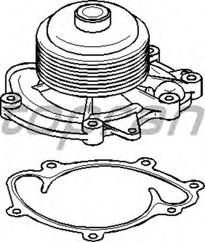 Водяной насос TOPRAN купить