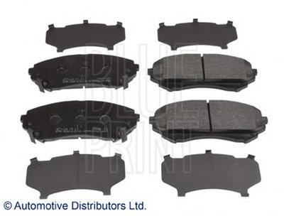 Комплект тормозных колодок, дисковый тормоз BLUE PRINT купить