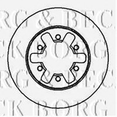 Тормозной диск BORG & BECK купить