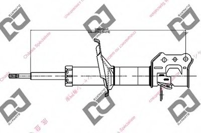 Амортизатор DJ PARTS купить