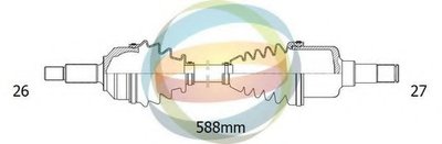 Приводной вал ODM-MULTIPARTS купить