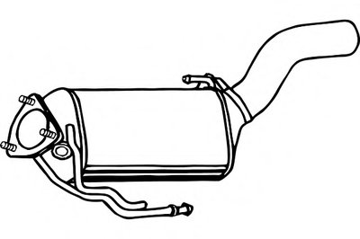 Сажевый / частичный фильтр, система выхлопа ОГ FENNO купить