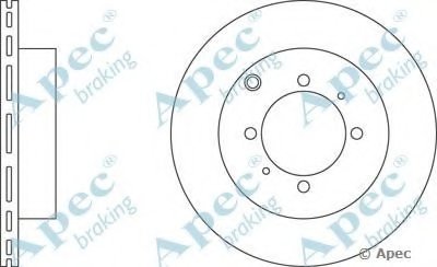 Тормозной диск APEC braking купить