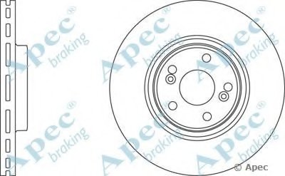 Тормозной диск APEC braking купить