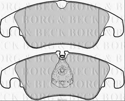 Комплект тормозных колодок, дисковый тормоз BORG & BECK купить