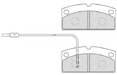 Комплект тормозных колодок, дисковый тормоз PREMIER FERODO купить