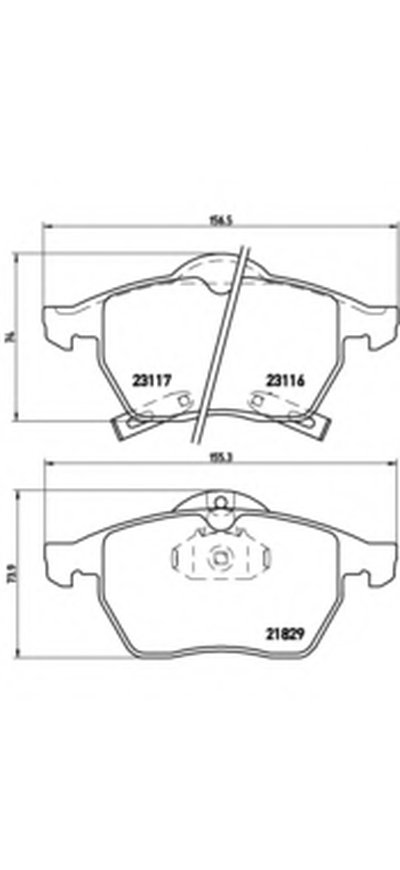 Комплект тормозных колодок, дисковый тормоз DIRECTIONAL BRAKE PADS BREMBO купить