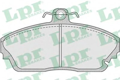 Комплект тормозных колодок, дисковый тормоз LPR купить
