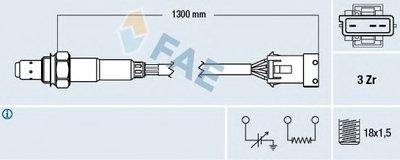Лямда-зонд FAE купить