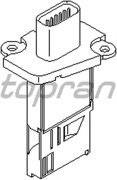 Расходомер воздуха TOPRAN купить