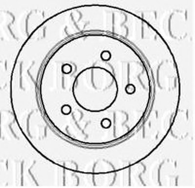 Тормозной диск BORG & BECK купить