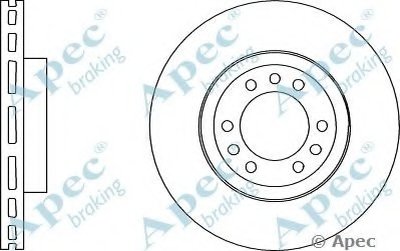 Тормозной диск APEC braking купить