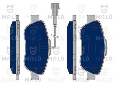 Комплект тормозных колодок, дисковый тормоз MALÒ купить