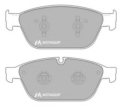 Комплект тормозных колодок, дисковый тормоз MOTAQUIP купить