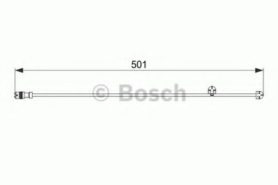 Сигнализатор, износ тормозных колодок BOSCH купить