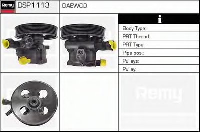 Гидравлический насос, рулевое управление Remanufactured REMY (Multiline) DELCO REMY купить